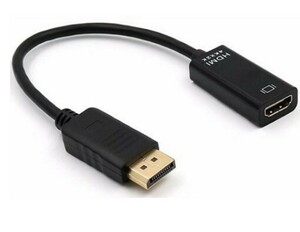 21_2本セットDP→HDMI (オス→メス)4K変換アダプタ 【4K 対応】Displayportディスプレイポート対応⑤