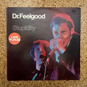 UKオリジナル Dr. Feelgood「Stupidity」 ハイプステッカー ルースターズ ミッシェル・ガン・エレファント