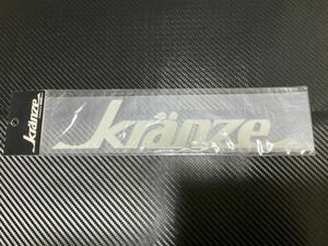 ■新品■kranze■ステッカー■（畜光）タイプ　produced by weds ★希少品★ 《送料無料》