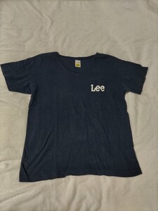 Lee リー ポケット半袖VネックTシャツ サイズ36Ｍ used