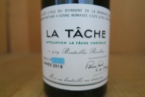 wineluvs#2019年☆★DRCロマネ コンティ・ラ ターシュ・Dom. de La Romanee Conti La Tache【RP99+点】☆★!!WA7-4