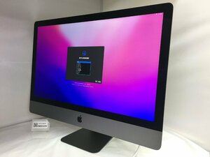 △1円スタート/Apple iMac Pro Retina 5K 27-inch 2017 A1862 EMC3144/Xeon W 2.3GHz/SSD4TB/256GB/27インチ/Mac OS Monterey