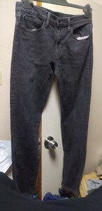 送料無料 入手困難 国内 正規 リーバイス 511 ブラック ジーンズ デニム パンツ 黒 W34 L34LEVI’S STRAUSS & CO リーバイストラウス 