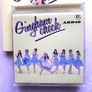 AKB48『Gingham chck』CD+DVD+歌詞カード。2枚組。