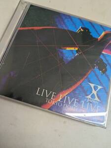 【FCD-4-22】国内盤/2CD「X JAPAN LIVE LIVE LIVE TOKYO DOME 1993-1996」ライヴ・ベスト・アルバム/POCH-1661/2