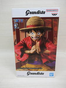 09/A149★ワンピース Grandista -MONKEY.D.LUFFY- モンキー・D・ルフィ★フィギュア★ONE PIECE★プライズ★外箱開封済み 中古品