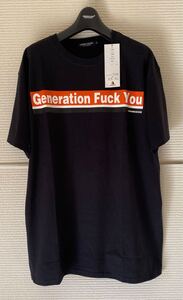 90s 初期 undercover Generation Fuck You Tシャツ アンダーカバー L 【新品】【タグ付き】