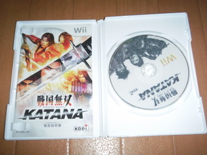 中古 WII 戦国無双 ＫＡＴＡＮＡ 即決有 送料180円