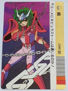 ☆1989年　カードダス　聖闘士星矢　PART3　海皇の野望　№33　『瞬』　箱出し品　　荒木慎吾　姫野美智　　Carddass