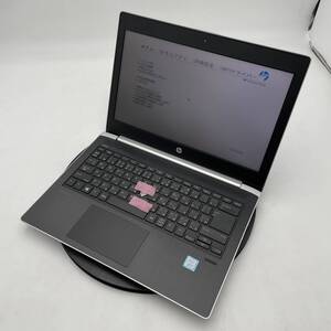 ★SSD搭載/キー破損あり★ HP ProBook 430 G5 [Core i3 8130U 8GB 256GB 15.6インチ OSなし] 中古 ノートパソコン (8641)