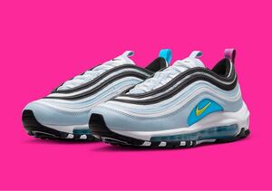 新品 23cm Nike GS Air Max 97 Blue Whisper/White 921522-408ナイキ エアマックス 97 