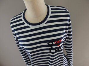 プレイコムデギャルソン★長袖Ｔシャツ★ロングスリーブカットソー★未使用★日本製★ボーダー★Ｌサイズ★PLAY COMME des GARCONS