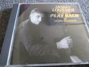 【送料無料】中古CD ★JACQUES LOUSSIER/THE NEWEST PLAY BACH ☆ジャック・ルーシエ KICJ 8280