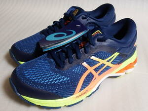 【タグ付き未着用】 アシックス ゲルカヤノ26 24.5cm ネイビー系 asics GEL-KAYANO26 1011A712 【送料無料】