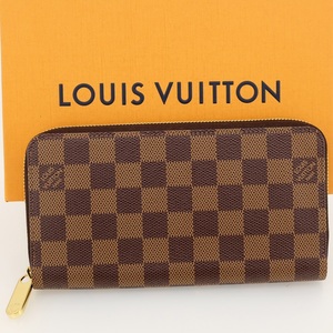 【未使用品】LOUIS VUITTON ルイヴィトン ジッピー・ウォレット 長財布（小銭入れあり） ダミエ N41661 ラウンドファスナー