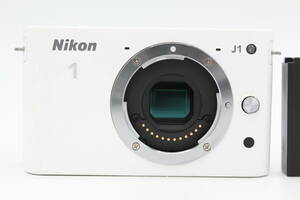 【訳アリ良品】NIKON ニコン NIKON 1 J1 ホワイト ボディ#22045110