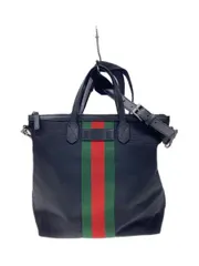 GUCCI 619751 シェリーライン 2WAY トートバッグ ブラック 