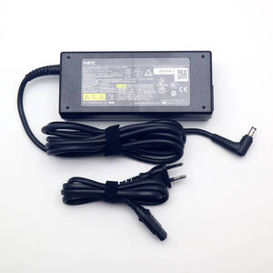 NEC ACアダプター 2個セット PC-VP-WP120/OP-520-76424 ADP89 PA-1121-08 19V 6.32A 電源ケーブル付き 清掃済み 動作確認済み