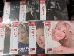 G3P｜まとめて7枚セット【 LP / VENUS JP 180～200g VINYL / 完全限定盤 / w/OBI 】Nicki Parrott（ニッキ・パロット）｜寺島靖国