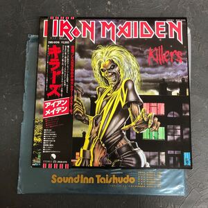 貴重 LP 帯付 IRON MAIDEN アイアン メイデン キラーズ ハードロック ヘヴィ・メタル ヘビメタ LPレコード 洋楽 EMS-91016