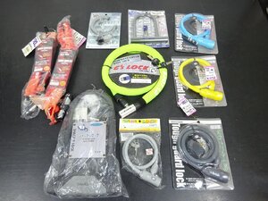 未使用 長期在庫品 自転車 鍵 ロック ワイヤーロック シャックルロック チェーンロック 他 管理番号625