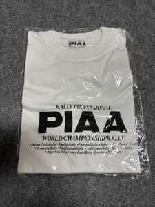 PIAA Tシャツ/ フリーサイズ 白　モータースポーツ