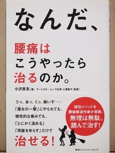 『なんだ、腰痛はこうやったら治るのか。』　ぎっくり腰　慢性痛　小沢章友　小澤直子　★同梱ＯＫ★