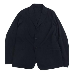 COMOLI コモリ 18AW N03-01001 ウール ギャバ ジャケット テーラードジャケット ブラック系 1【中古】