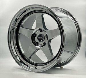 CLEAVE RACING SS05 18x10.5J +15 5H-114.3 SMC 2本セット
