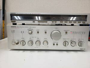 ONKYO　アンプ　チューナー　中古　通電のみ確認　INTEGRA　A-817　T-425　現状品　激安１円スタート