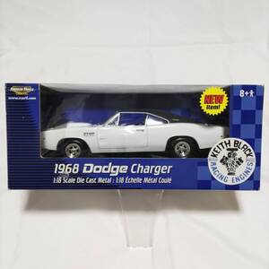 1/18 1968 Dodge Charger KEITH BLACK ※外箱穴あきアリ