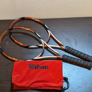 a426 Wilson K TOUR ウィルソン　2本まとめ　テニスラケット　中古