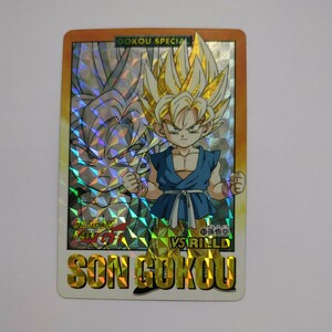 ドラゴンボール カードダス 未剥がし　No.93 孫悟空　本弾　DRAGON BALL Z BANDAI 鳥山明　GT