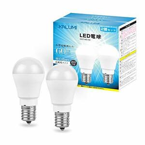 okalumi LED電球 E17 昼白色 60W形 5000k 密閉器具対応 広配光 小形電球 ミニクリプトン形LED電球 2個入り 調光不可【OST-M5-50