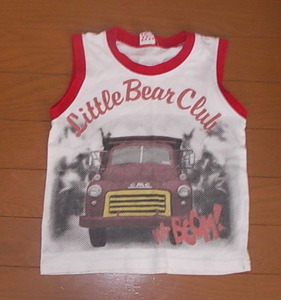 【USED】Littel Bear Club：タンクトップ 90