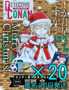 【匿名・即日発送】名探偵コナン 灰原哀 サンデー 付録　20枚セット