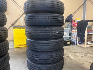 ◆205/75R16 113/111L LT DUNLOP SP355K トラック用タイヤ 2023年製 バリ山 6本セット