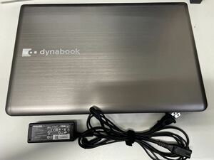 TOSHIBA dynabook T652/58FBK Core i7 OSなし メモリ8GB ノートパソコン ★ジャンク商品★ 電源○ 起動× 付属品アダプタ