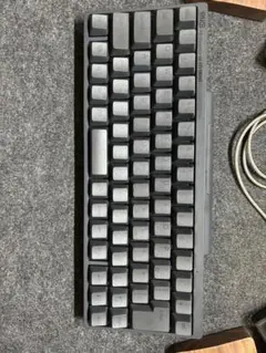 HHKB Professional HYBRID 日本語配列／墨　防振マット付き