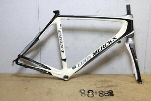 □EDDY MERCKX エディメルクス EMX-1 カーボンフレーム 2012年 48size