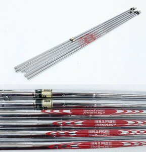 【中古品】N.S.PRO MODUS3 TOUR105 フレックスS Dynamic Gold S200 シャフト 5本セット 【内2本フレックス表記なし】°