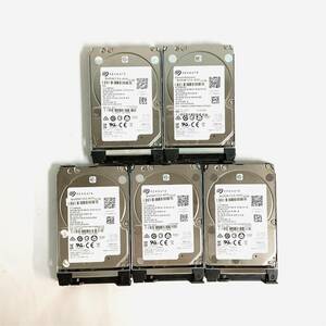 K6080764 SEAGATE 1.2TB SAS 10K 2.5インチ NECマウンタ HDD 5点【中古動作品】