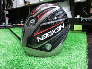 飛距離で話題！ ネクスジェン NEXGEN7ドライバー 2019年モデル 10,5度 SRIXON SV3001JのSRシャフト 46in D0 313g ヘッドカバー付　