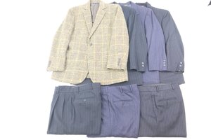 【4点】Brooks Brothers ブルックスブラザーズ スーツ セットアップ ジャケットのみ 含む ストライプ ツイード 系 メンズ まとめ 4511-NA