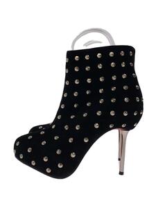 Christian Louboutin◆ブーツ/38/BLK/レザー