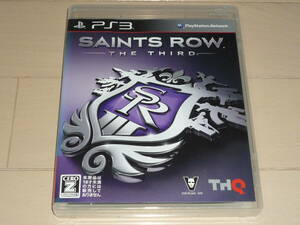 最安！即決 送料込み PS3 Saints Row The Third セインツロウ ザ サード