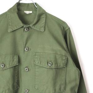 60s U.S.Army Utility shirt ユーティリティシャツ ミリタリー 軍ジャケ ジャングルファティーグ vintage ヴィンテージ M65 M47 米軍