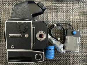 完動美品 HASSELBLAD 500ELX NC-2ファインダー ハッセルブラッド a24マガジン 新品シャッター付き外部電源 