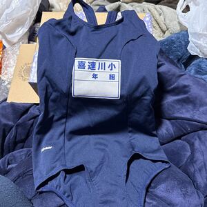 喜連川小学校 大幅値引歓迎【新品未使用】競泳 競泳水着 学生服 制服 スクール水着 衣料品店 スポーツウェア スイミングスクール Sサイズ 