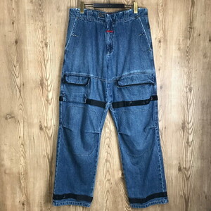 90s Marithe Francois Girbaud Shuttle Pants マリテフランソワジルボー シャトルパンツ サイズ34 メンズL位 デニムパンツ 古着 s24072716